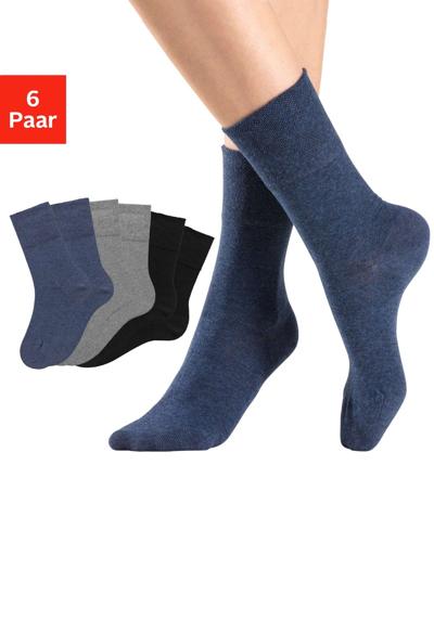 2x jeans, 2x schwarz, 2x grau-meliert
