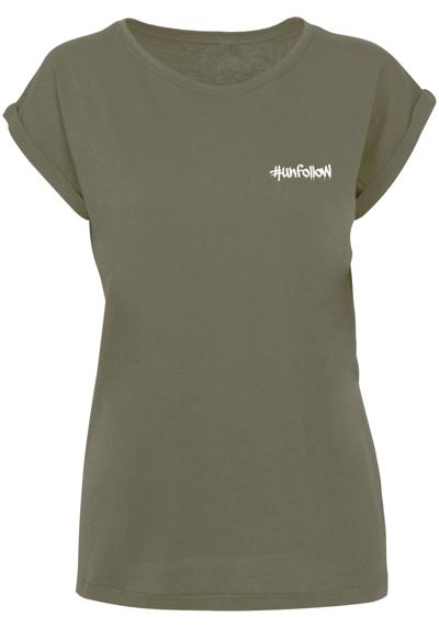 футболка »Damen Ladies Unfollow Extended Shoulder Tee«