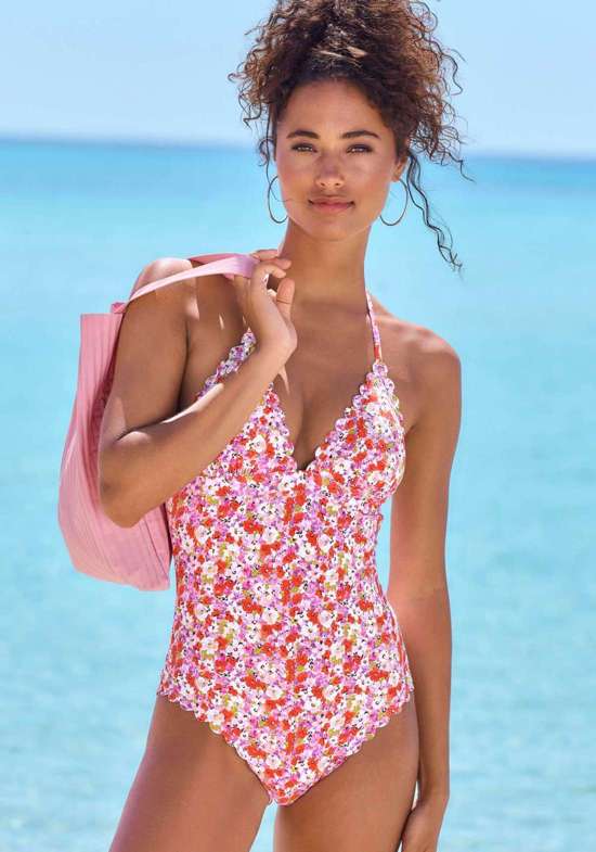 Купальник с цветочным принтом Jasmin