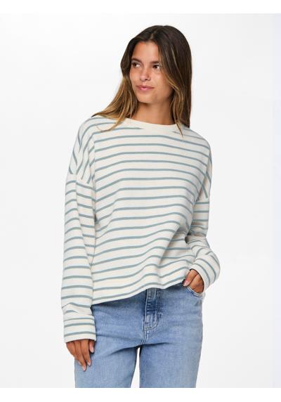 Cloud Dancer Stripes:Cloud blue