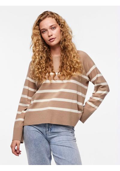 Silver Mink Stripes:WHITE