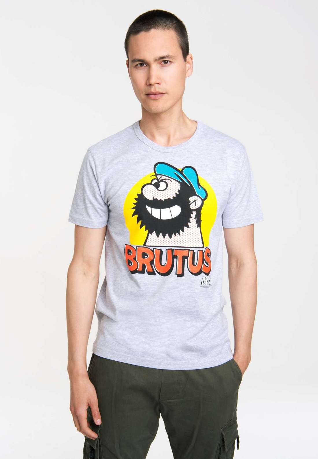 Футболка с качественной трафаретной печатью Brutus