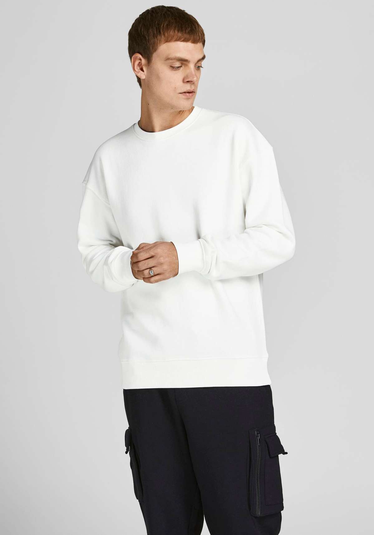 толстовка JJESTAR BASIC SWEAT CREW NECK NOOS