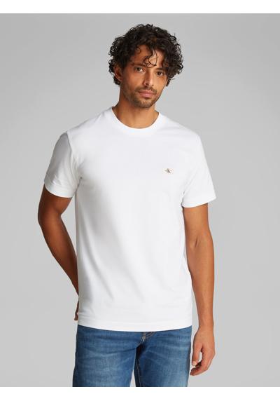 рубашка с круглым вырезом WOVEN LABEL REGULAR TEE