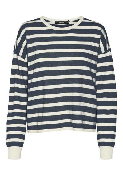 Birch Detail:MELANGE W. NAVY BLAZER SOLID