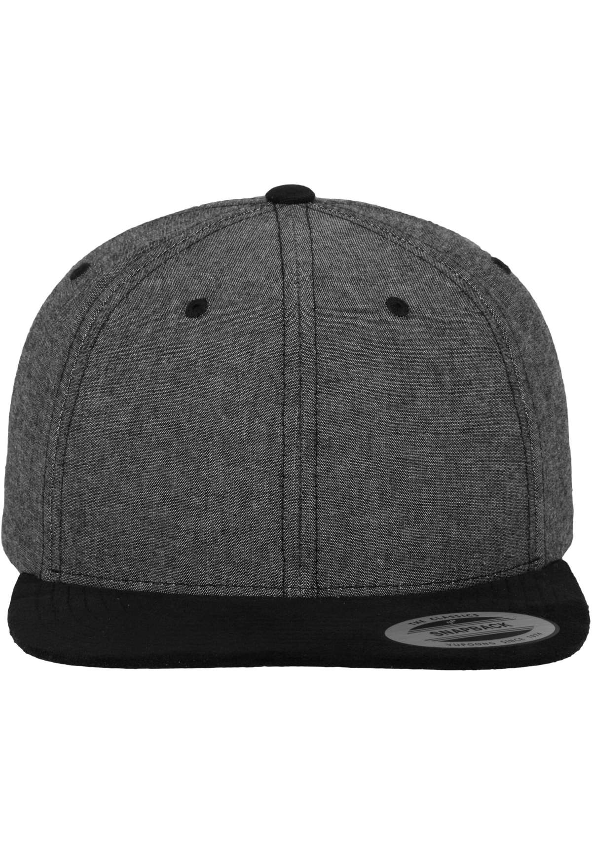Гибкая крышка Unisex Chambray-Suede Snapback