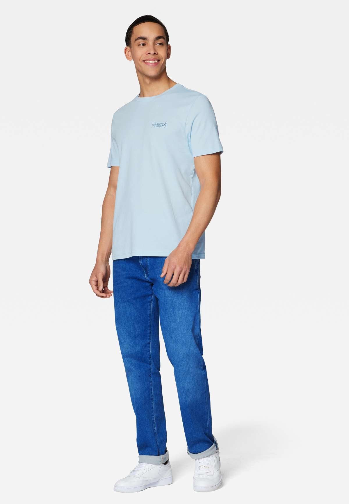 рубашка с круглым вырезом BASIC TEE