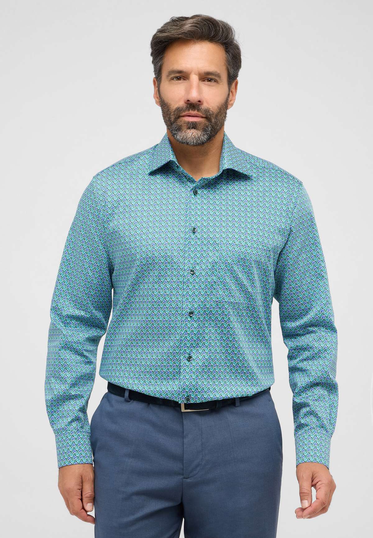 Рубашка с длинным рукавом MODERN FIT