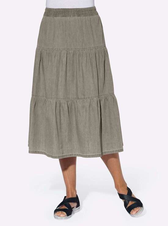 серый деним