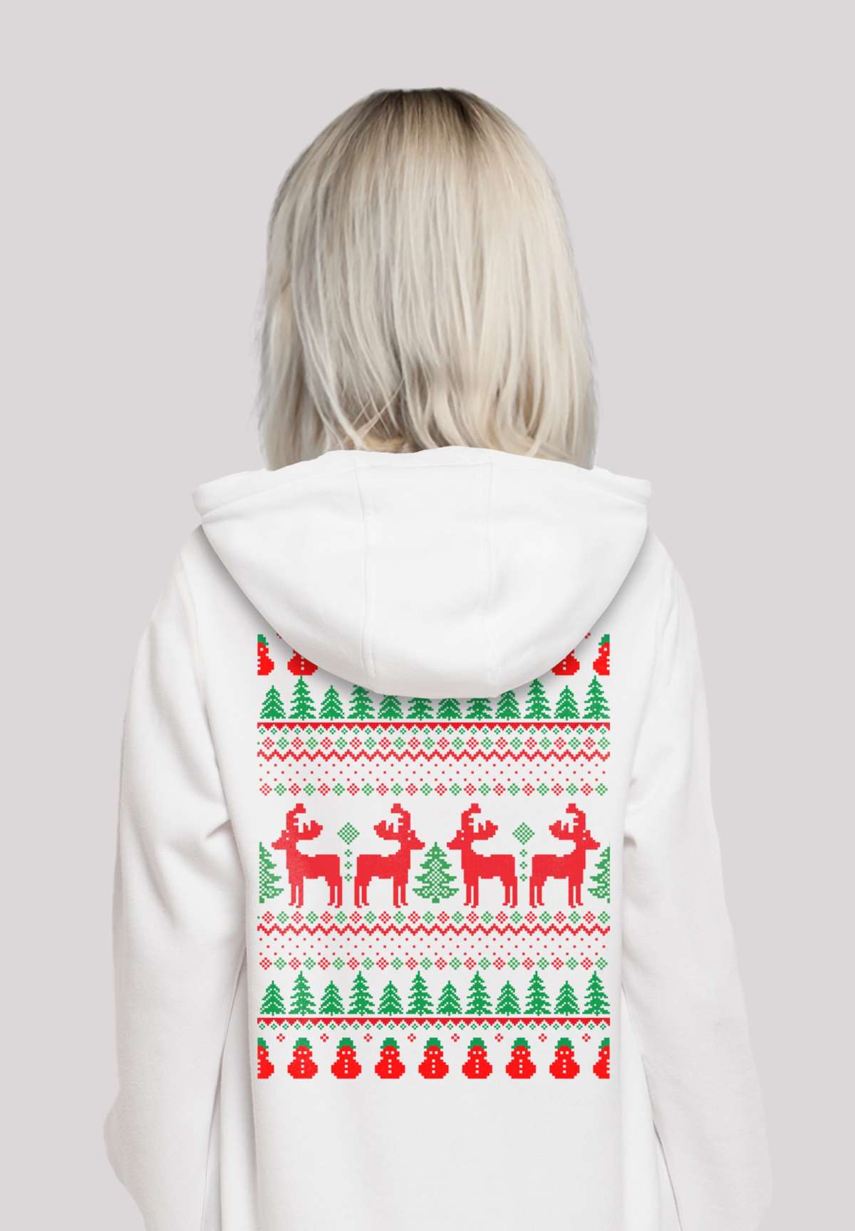 Толстовка с капюшоном Christmas Weihnachten Reindeers