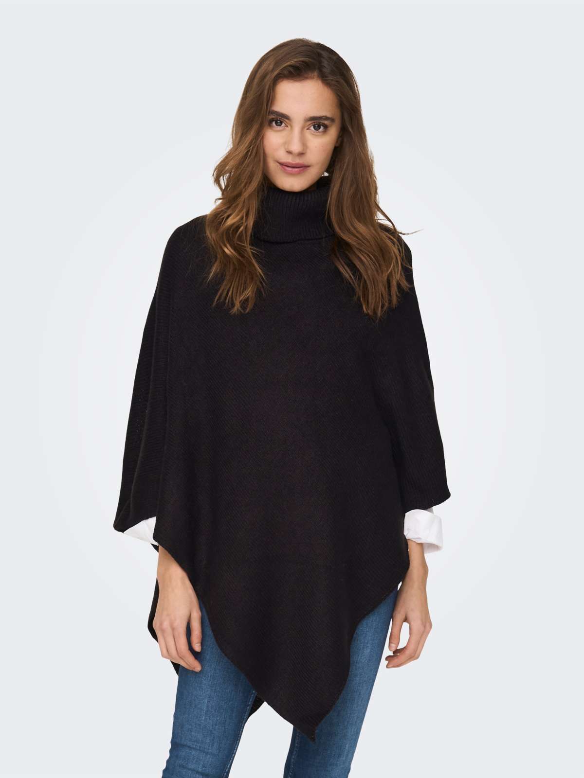 Вяжем пончо ONLNICOYA L/S PONCHO EX KNT