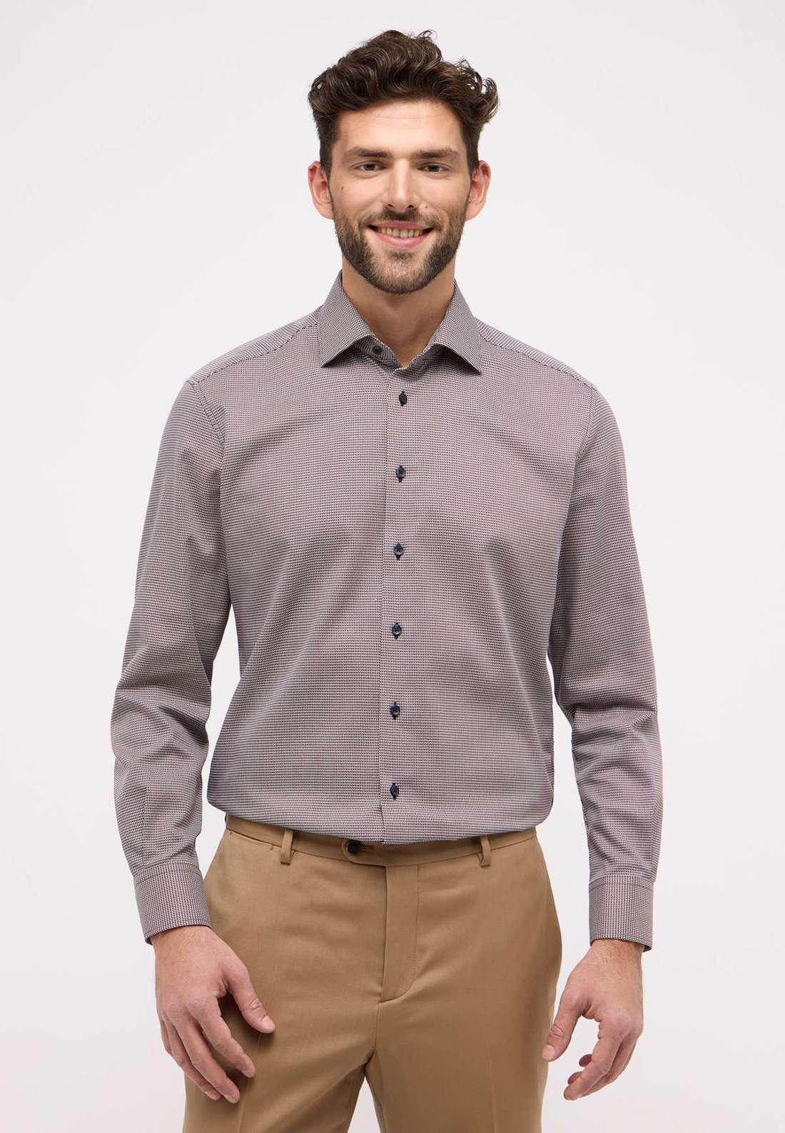 Рубашка с длинным рукавом MODERN FIT