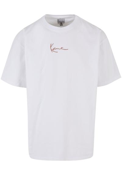 Рубашка с коротким рукавом»Herren Small Signature Multicolor Logo Tee white«