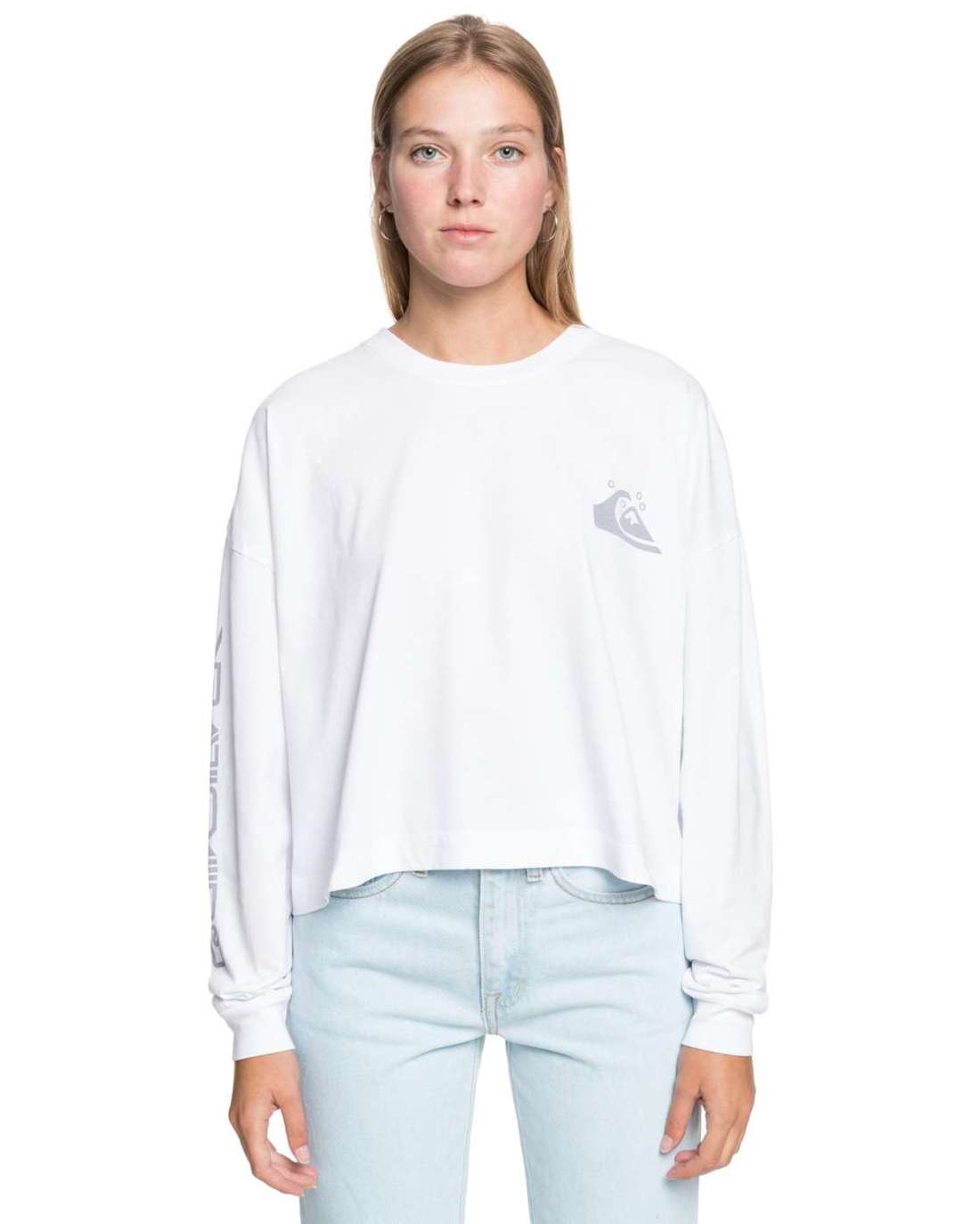 Рубашка с длинным рукавом Womens Oversized Crop