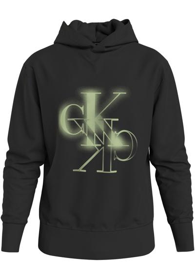 Толстовка с капюшоном»MIRRORED CK LOGO HOODIE«