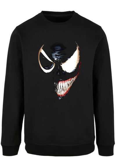 Свитер с круглым вырезом»Herren Marvel - Venom Split Face Crewneck«