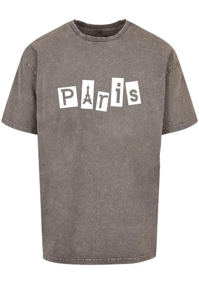 футболка Herren Paris X Acid Washed Heavy Oversize Tee
