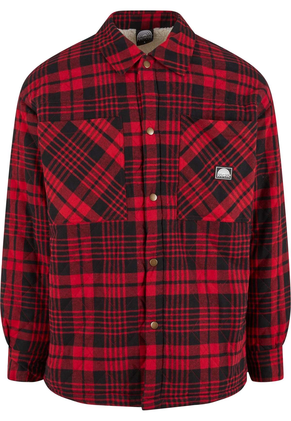 Рубашка с длинным рукавом Herren  Flannel Quitted Shirt Jacket