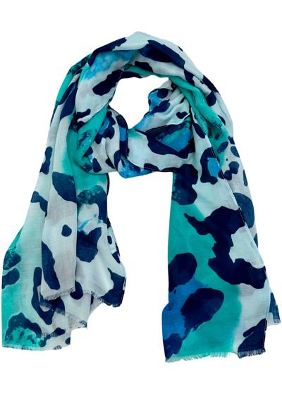 Модный шарф с леопардовым принтом