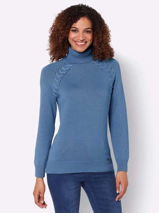 средний синий