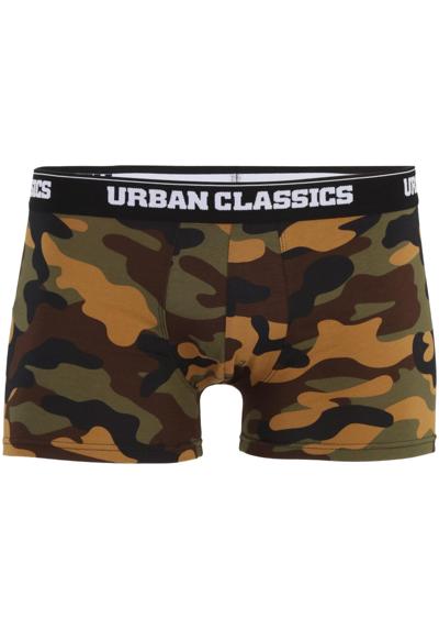 Боксеры Urban Classics Herren 2-Pack Camo Boxer Shorts