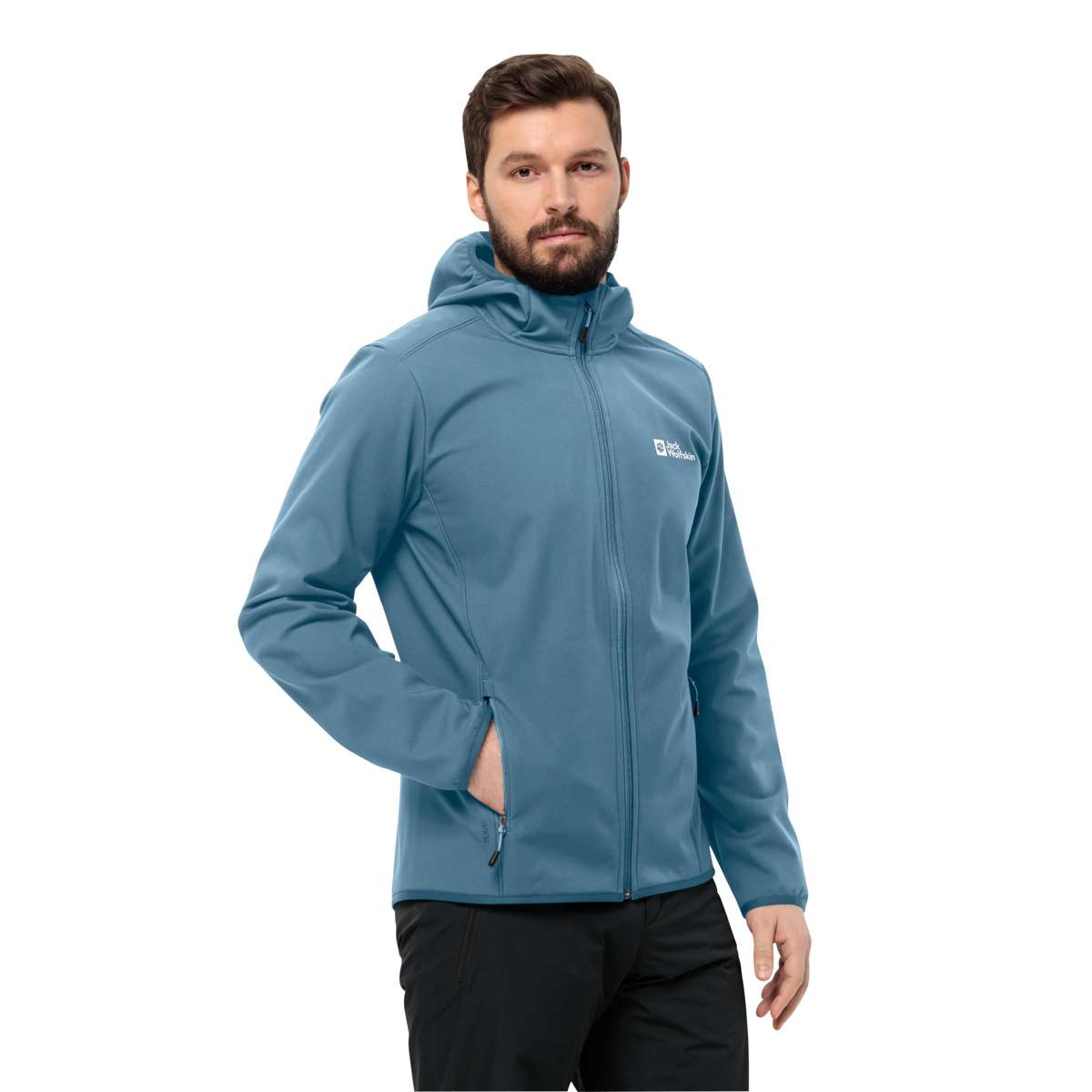 Куртка из софтшелла с капюшоном BORNBERG HOODY