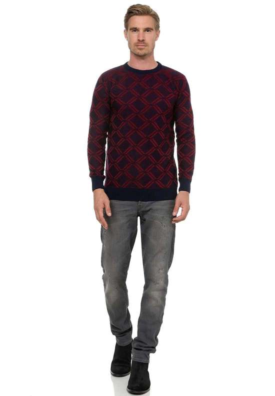 синий-красный