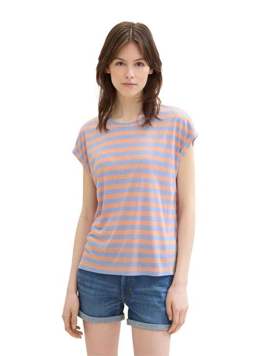 terracotta mid blue stripe