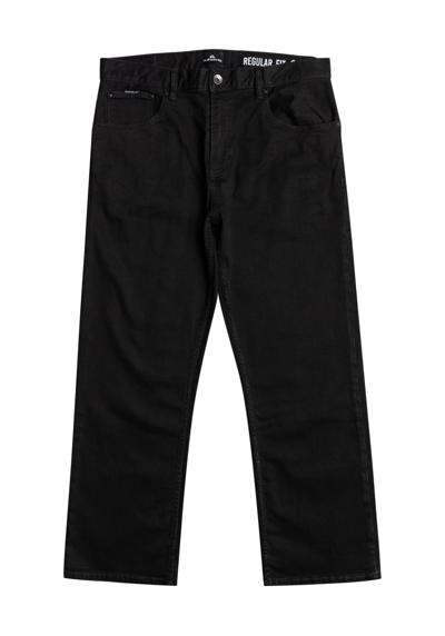 Джинсы обычного кроя Aqua Cult Ankle Washed Black