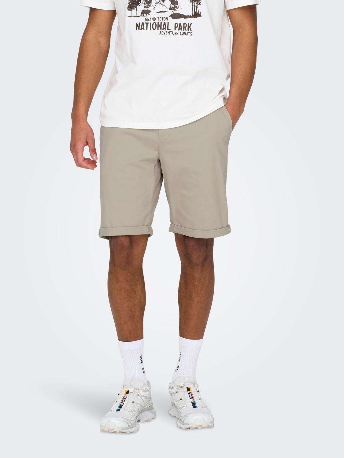 шорты чинос ONSPETER LIFE REGULAR 0013 SHORTS NOOS