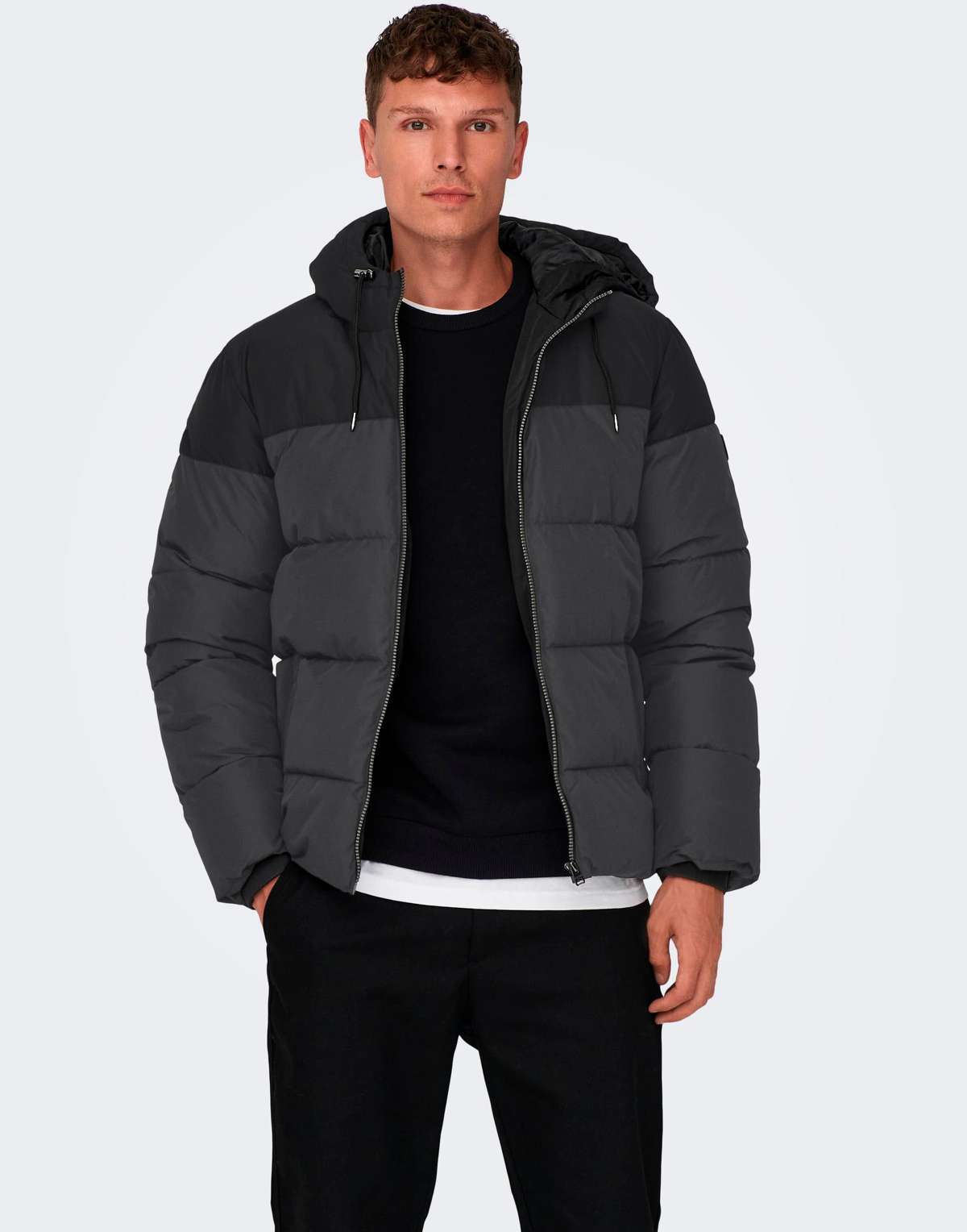 Стеганая куртка с капюшоном»ONSMARLON LIFE HOOD PUFFER JACKET OTW VD«