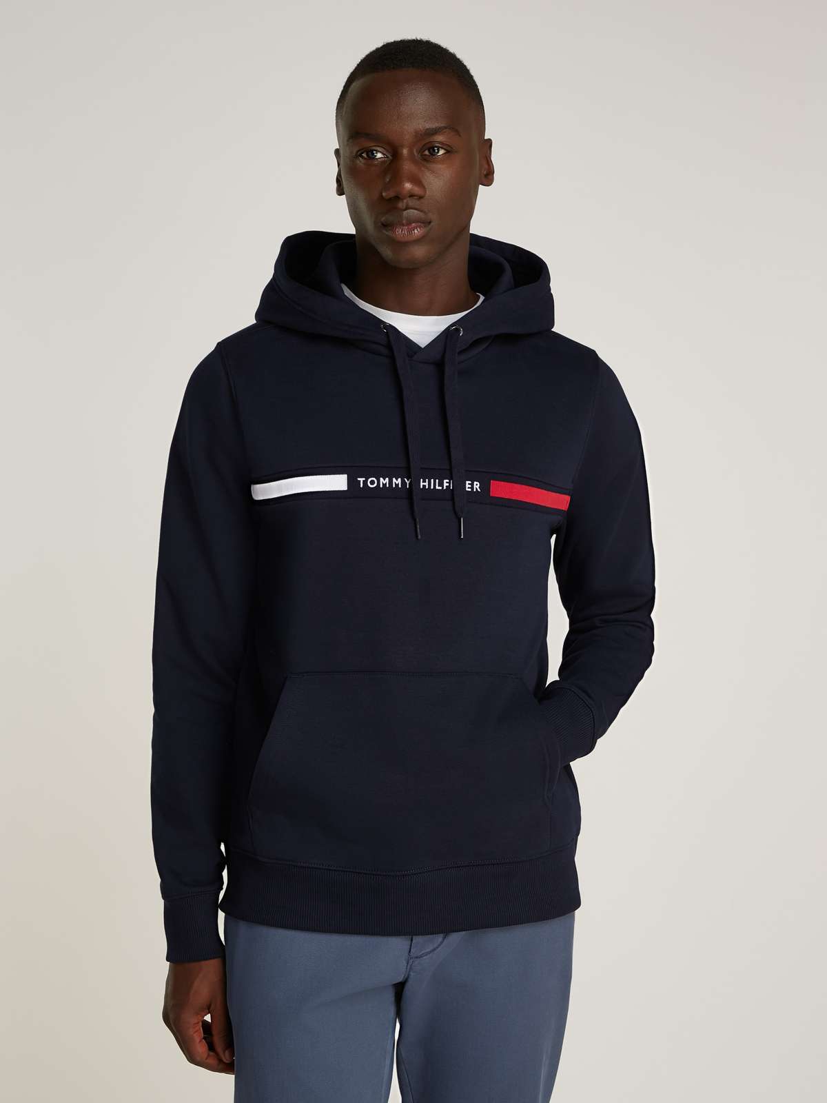 Толстовка с капюшоном»HILFIGER CHEST INSERT HOODY«