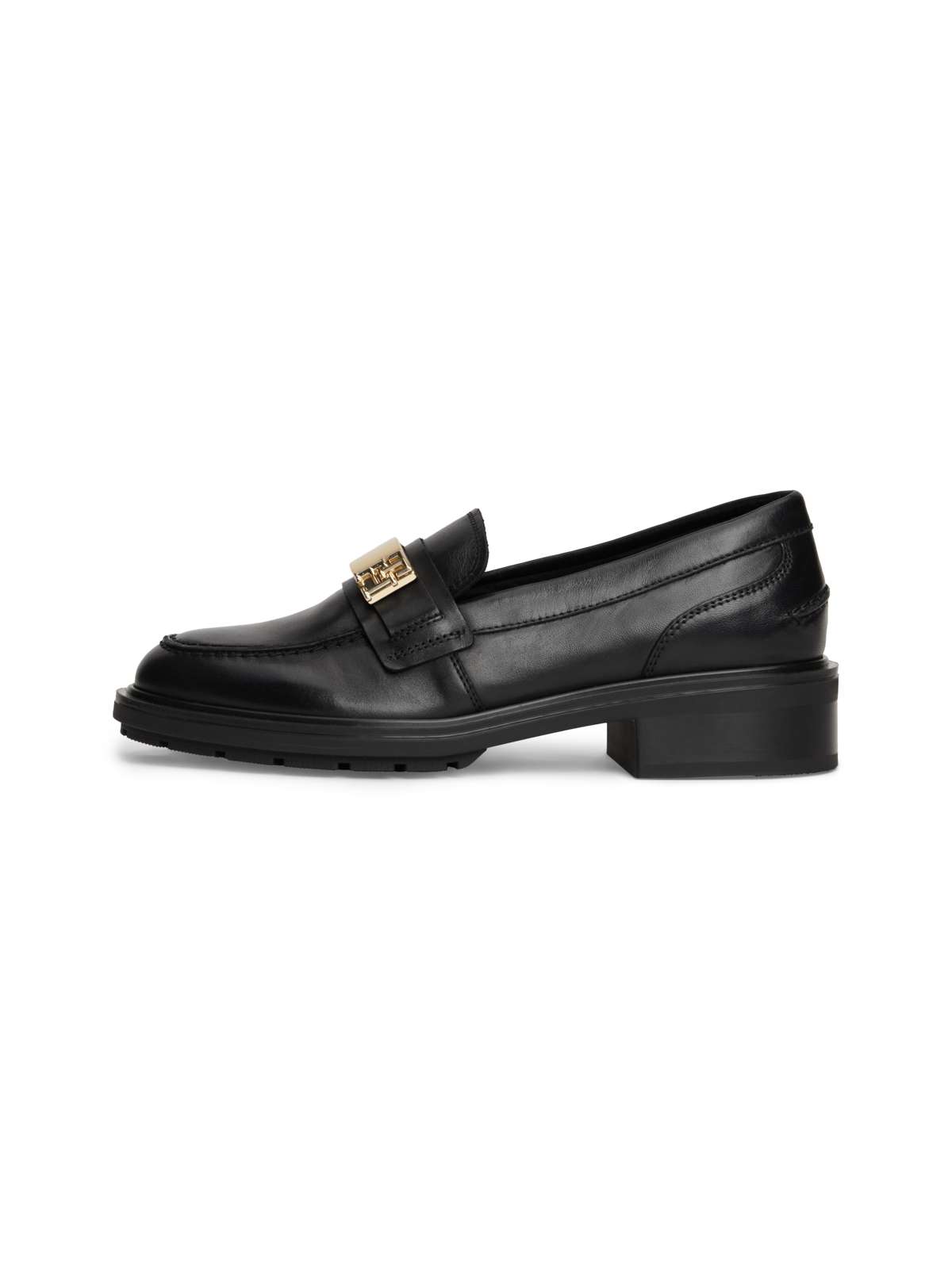 лоферы TH LOGO LEATHER LOAFER