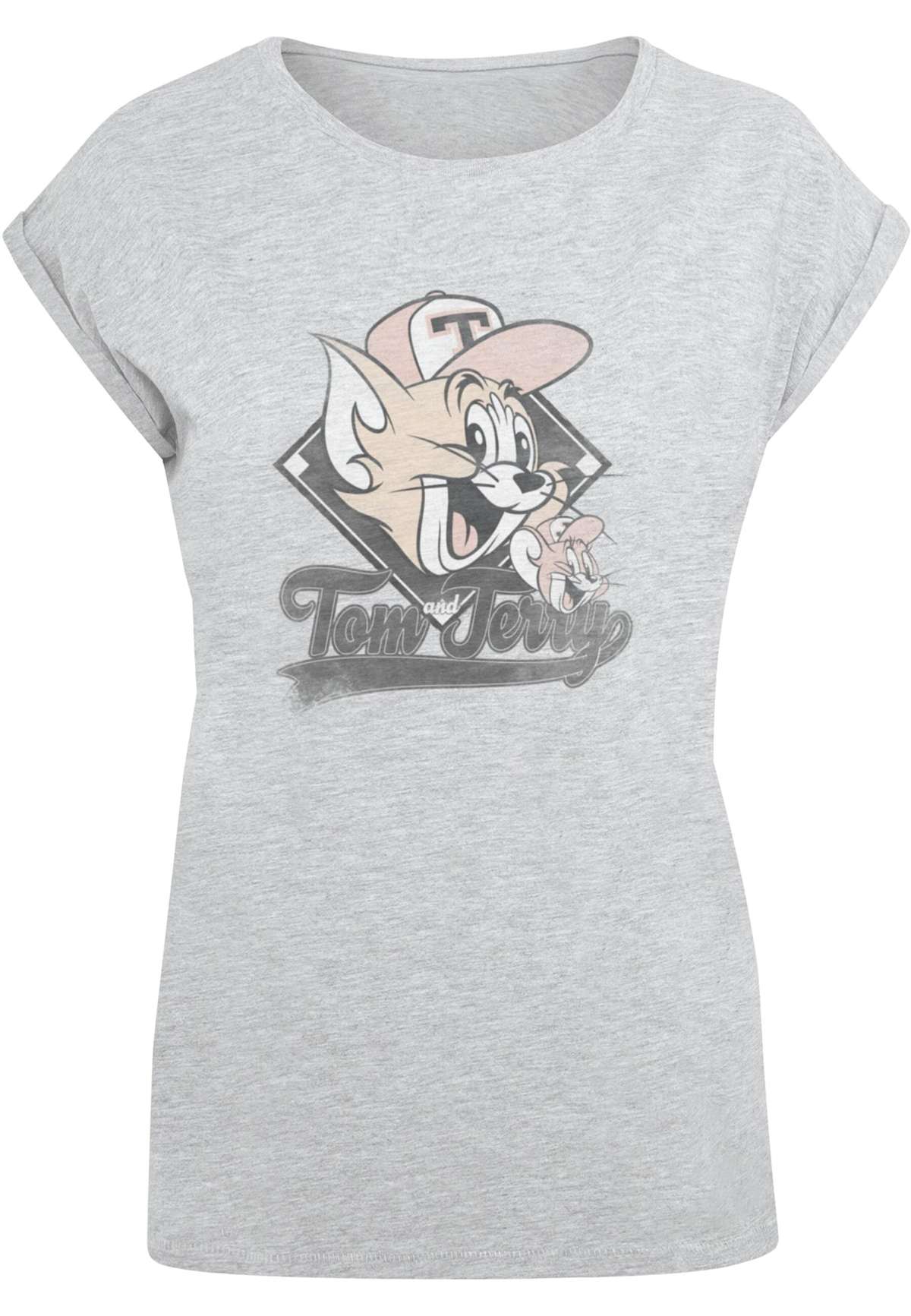 футболка Damen Ladies Tom and Jerry - Baseball Caps T-Shirt