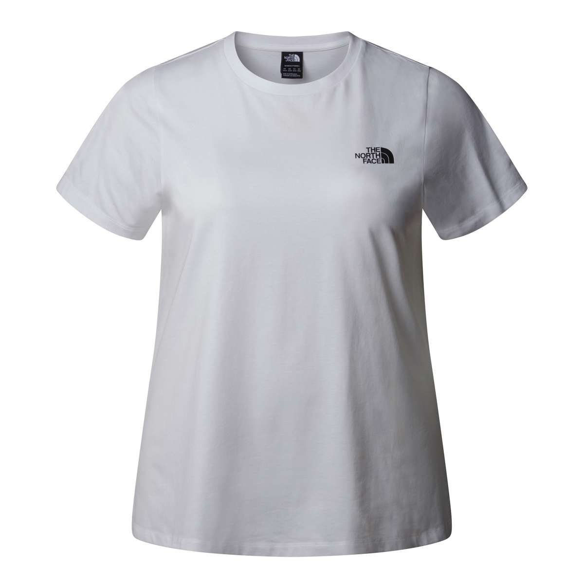 Футболка больших размеров W PLUS S/S SIMPLE DOME TEE