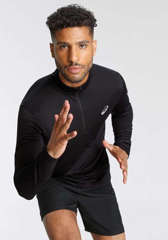 Беговая рубашка CORE LS 1/2 ZIP TOP