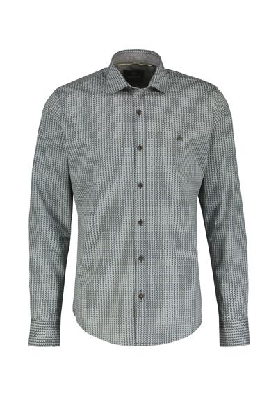 Рубашка с длинным рукавом LERROS Herren Langarmhemd in Poplin-Stretchqualität