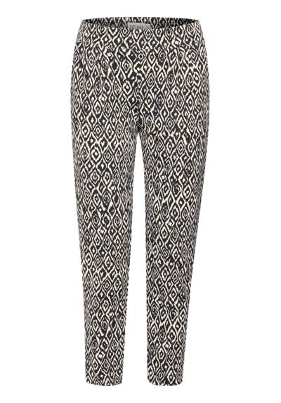 black ikat aop