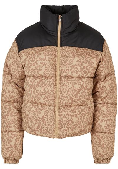 Зимняя куртка »Urban Classics Damen Ladies AOP Retro Puffer Jacket«