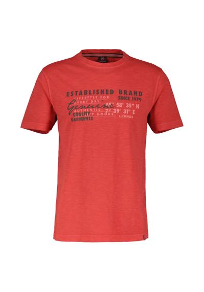 футболка LERROS Baumwoll-T-Shirt für Herren