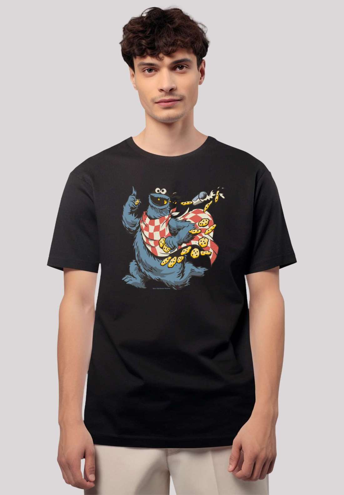 футболка Sesamstraße Cookie Monster Thief