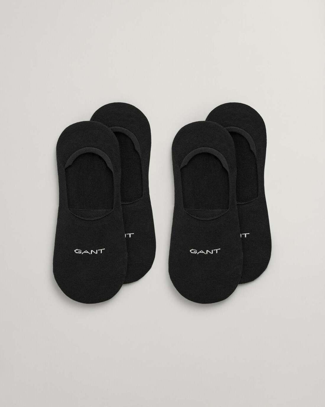 Носки с силиконовой окантовкой в области пятки. INVISIBLE SOCKS 2-PACK