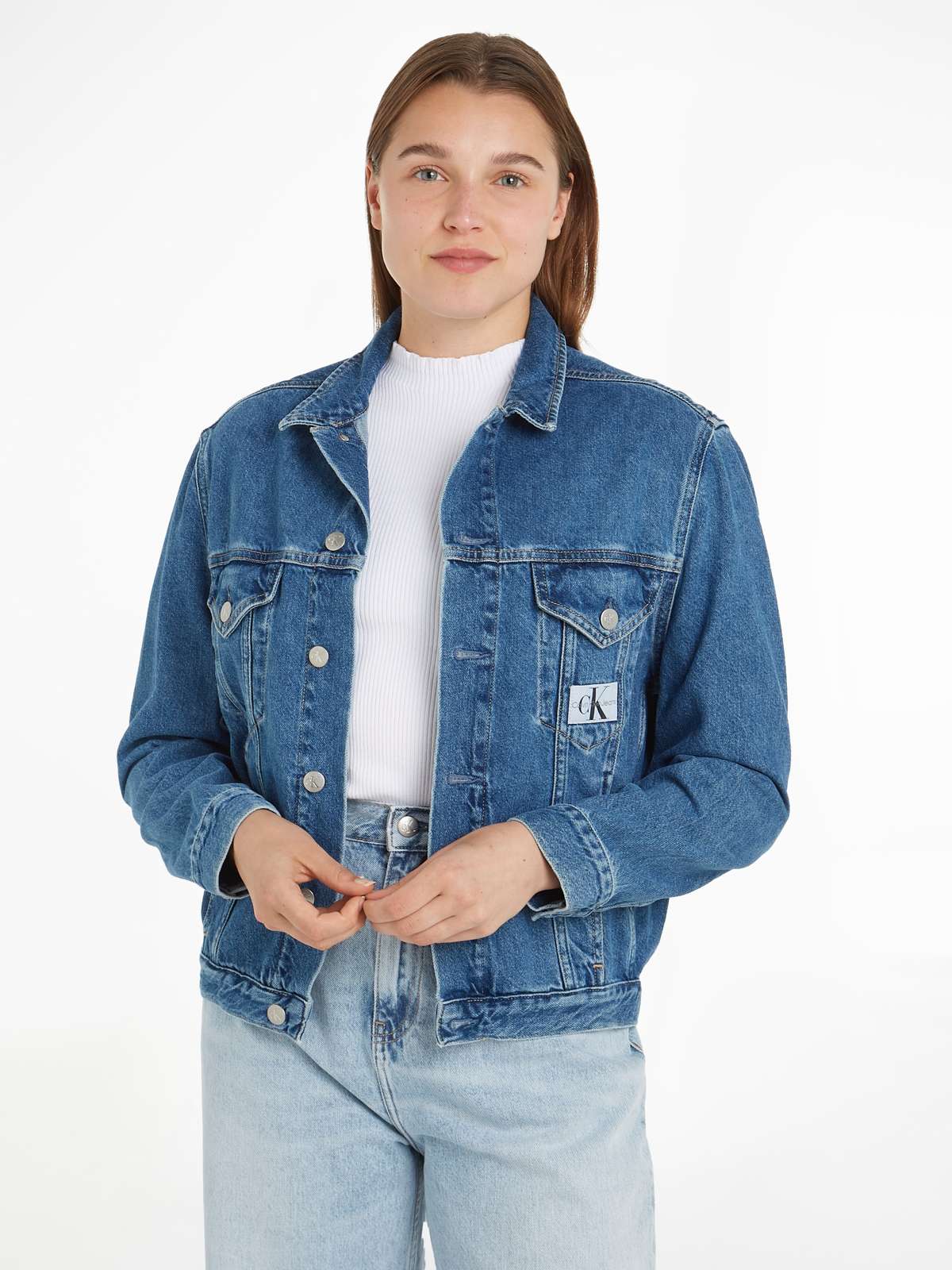 Джинсовая куртка с нагрудными карманами »ARCHIVAL DENIM JACKET«