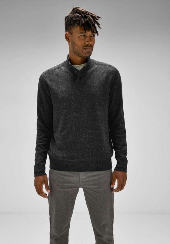 антрацит серый меланж