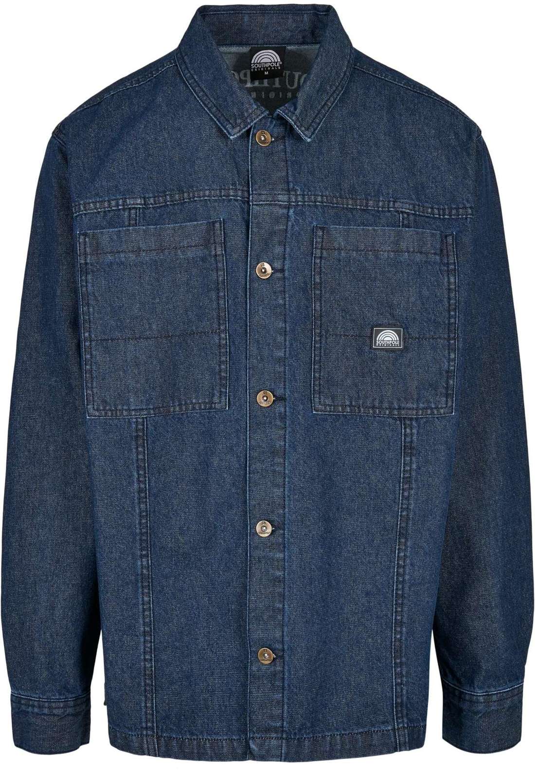 Рубашка с длинным рукавом Herren  Oversized Denim Shirt