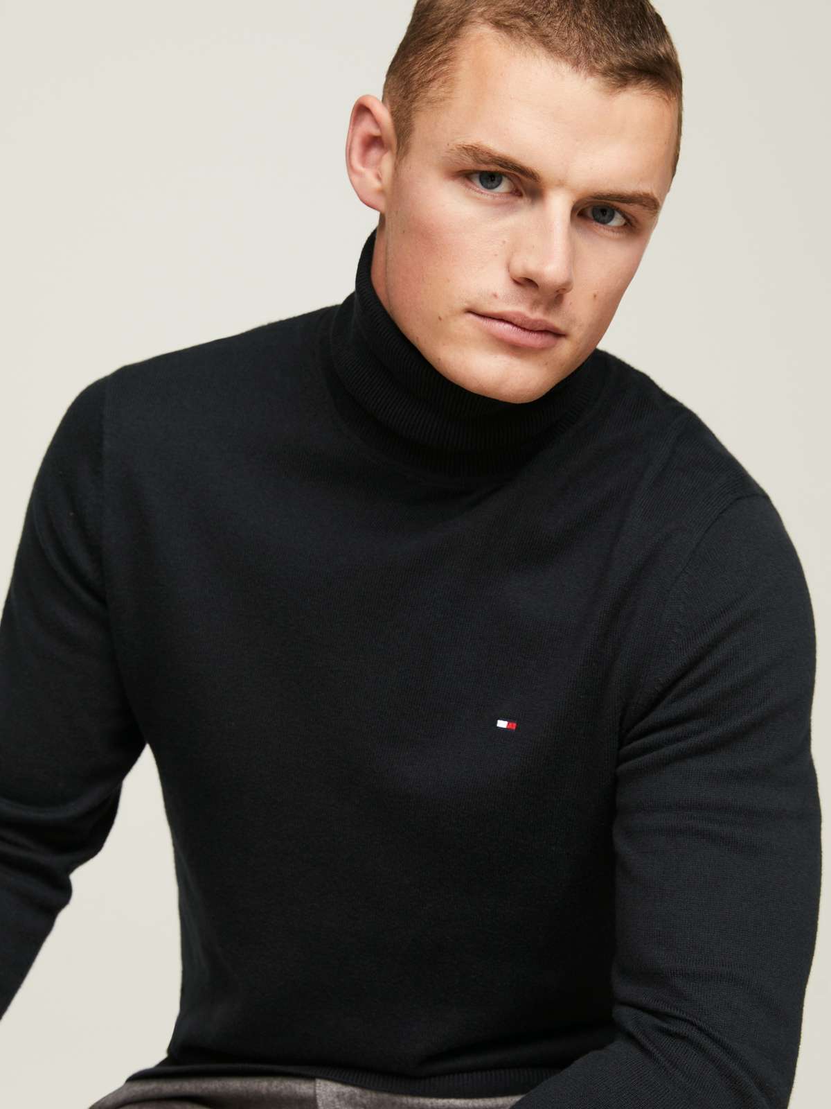 Свитер с высоким воротником»PIMA ORG CTN CASHMERE ROLL NECK«