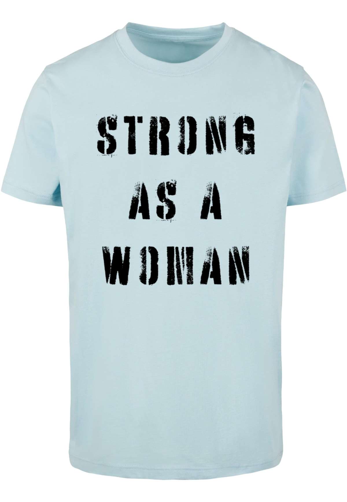 футболка »Unisex WD - Strong As A Woman T-Shirt Round Neck«