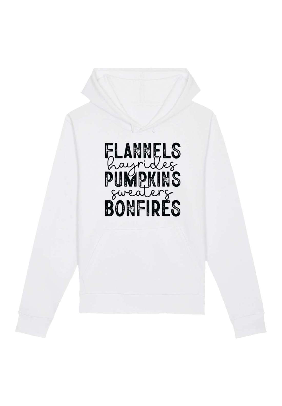 Толстовка с капюшоном flannels pumpkins bonfires