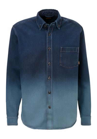 Джинсовая рубашка с градиентом Lambey - Denim