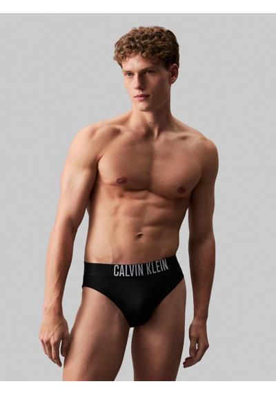 Трусики для плавания с поясом с логотипом Calvin Klein.